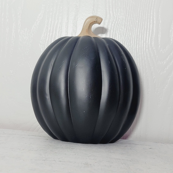 COPY - It's Just a Bunch of Hocus Pocus Black Pumpkin Halloween Decor Resin 8" … - Picture 2 of 4